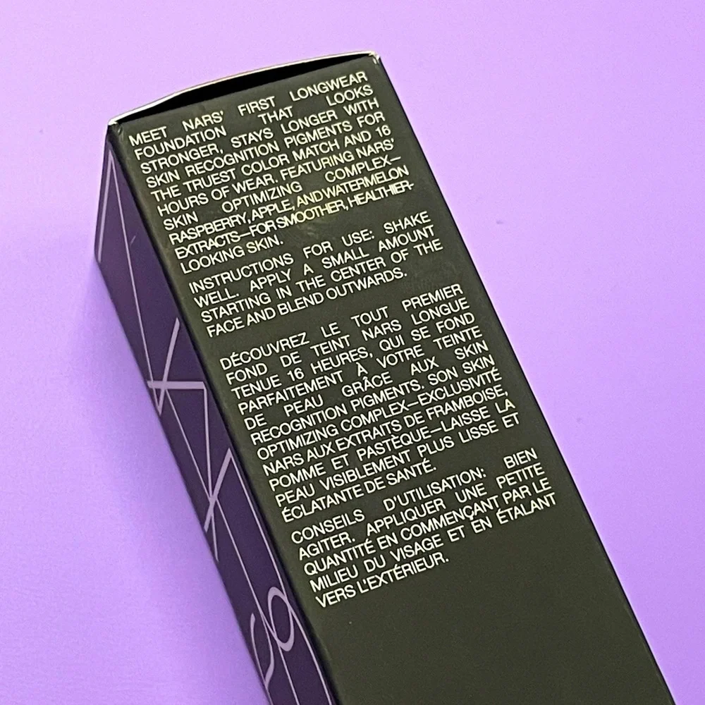 Nars natural radiant, long wear foundation in the color Marquises, medium/dark - Picture 4 of 4